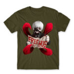 Kaneki Free Hug Army Men's T-shirt for Anime, Tokyo Ghoul
