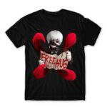 Kaneki Free Hug Black Men's Tee for Anime, Tokyo Ghoul