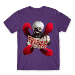 Kaneki Free Hug Dark Purple Men's T-shirt for Anime, Tokyo Ghoul