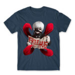 Kaneki Free Hug Denim Men's T-shirt for Anime, Tokyo Ghoul
