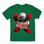 Kaneki Free Hug Kelly Green Men's Tee for Anime, Tokyo Ghoul