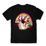 Kaneki on a Ride Black Men's Tee for Anime, Tokyo Ghoul