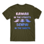 Kawaii in the Streets Army Men's Tee for Anime, Otaku