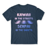 Kawaii in the Streets Denim Men's Tee for Anime, Otaku