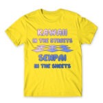 Kawaii in the Streets Lemon Men's T-shirt for Anime, Otaku