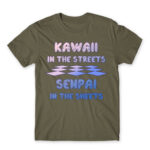 Kawaii in the Streets Zinc Men's T-shirt for Anime, Otaku