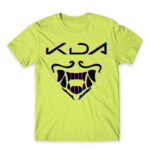 KDA Apple Green Men's Tee for Gaming, League Of Legends