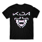 KDA Black Men's T-shirt for Gaming, League Of Legends