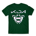 KDA Bottle Green Men's T-shirt for Gaming, League Of Legends