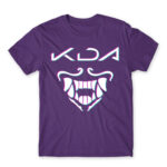 KDA Dark Purple Men's Tee for Gaming, League Of Legends