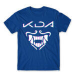 KDA Royal Blue Men's Tee for Gaming, League Of Legends