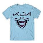 KDA Sky Blue Men's Tee for Gaming, League Of Legends