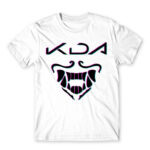 KDA White Men's T-shirt for Gaming, League Of Legends