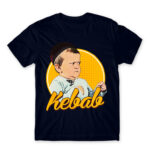 Kebab Navy Men's T-shirt for Funny, Meme