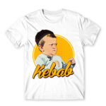Kebab White Men's T-shirt for Funny, Meme