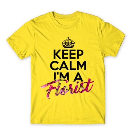 Keep calm – florists Lemon Men's T-shirt for Florist, Work