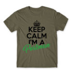 Keep calm, I’m a postman Zinc Men's T-shirt for Postman, Work