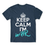 Keep calm, I’m in HR Denim Men's Tee for Human Resources, Work