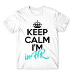 Keep calm, I’m in HR White Men's T-shirt for Human Resources, Work