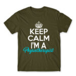 Keep calm – Physical Therapist Army Men's T-shirt for Physiotherapist, Work