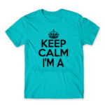 Keep calm – Physical Therapist Atoll Blue Men's Tee for Physiotherapist, Work