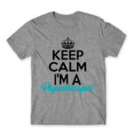 Keep calm – Physical Therapist Grey Melange Men's Tee for Physiotherapist, Work