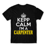 Keep, I’m a carpenter Black Men's Tee for Carpenter, Work
