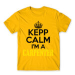 Keep, I’m a carpenter Gold Men's Tee for Carpenter, Work