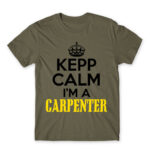 Keep, I’m a carpenter Zinc Men's T-shirt for Carpenter, Work