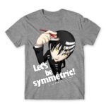 Kid Grey Melange Men's Tee for Anime, Soul Eater