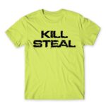 Kill Steal Apple Green Men's T-shirt for Gaming, League Of Legends