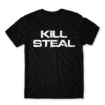 Kill Steal Black Men's T-shirt for Gaming, League Of Legends