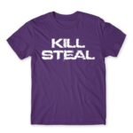 Kill Steal Dark Purple Men's Tee for Gaming, League Of Legends