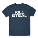Kill Steal Denim Men's T-shirt for Gaming, League Of Legends