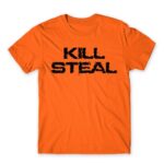 Kill Steal Orange Men's T-shirt for Gaming, League Of Legends