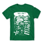 Kill the lights Kelly Green Men's T-shirt for Anime, Original Art
