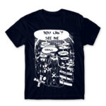 Kill the lights Navy Men's Tee for Anime, Original Art