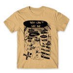 Kill the lights Sand Men's T-shirt for Anime, Original Art
