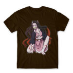 Kimetsu no Yaiba: Demon Nezuko Chocolate Men's T-shirt for Anime, Kimetsu No Yaiba