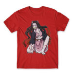 Kimetsu no Yaiba: Demon Nezuko Red Men's T-shirt for Anime, Kimetsu No Yaiba