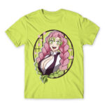 Kimetsu no Yaiba – Mitsuri Kanroji Apple Green Men's T-shirt for Anime, Kimetsu No Yaiba