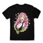 Kimetsu no Yaiba – Mitsuri Kanroji Black Men's Tee for Anime, Kimetsu No Yaiba