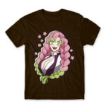 Kimetsu no Yaiba – Mitsuri Kanroji Chocolate Men's T-shirt for Anime, Kimetsu No Yaiba
