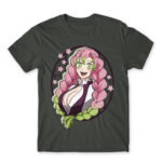 Kimetsu no Yaiba – Mitsuri Kanroji Dark Grey Men's Tee for Anime, Kimetsu No Yaiba