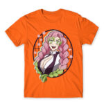 Kimetsu no Yaiba – Mitsuri Kanroji Orange Men's T-shirt for Anime, Kimetsu No Yaiba