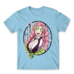 Kimetsu no Yaiba – Mitsuri Kanroji Sky Blue Men's T-shirt for Anime, Kimetsu No Yaiba