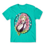 Kimetsu no Yaiba – Mitsuri Kanroji Turquoise Men's T-shirt for Anime, Kimetsu No Yaiba