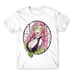 Kimetsu no Yaiba – Mitsuri Kanroji White Men's T-shirt for Anime, Kimetsu No Yaiba