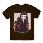 Kimetsu no Yaiba – Nezuko Chocolate Men's T-shirt for Anime, Kimetsu No Yaiba