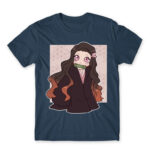 Kimetsu no Yaiba – Nezuko Denim Men's Tee for Anime, Kimetsu No Yaiba